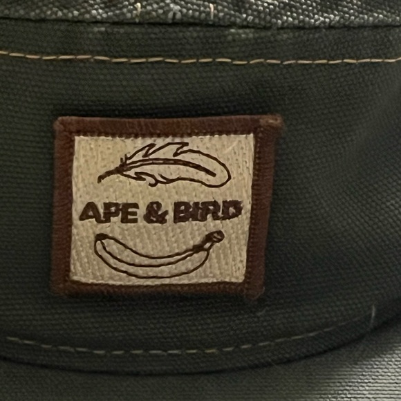 Handmade Denim 5-Panel Cap with Pencil Holder Camp Patches Adjustable - Picture 6 of 6